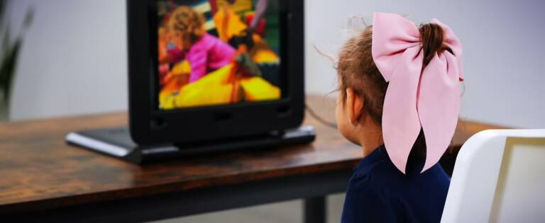 child using EarliPoint device