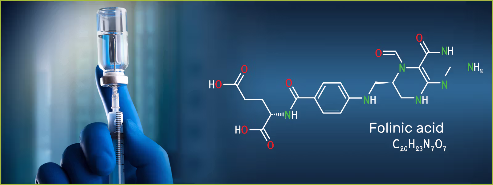 Vaccine and Folinic acid chemical formula